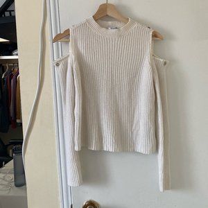 Guess White Ribbed Top